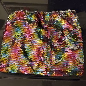 Sequin tube top